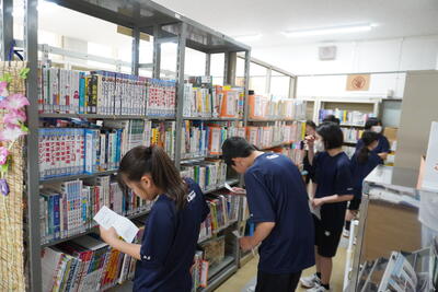 図書室授業0723