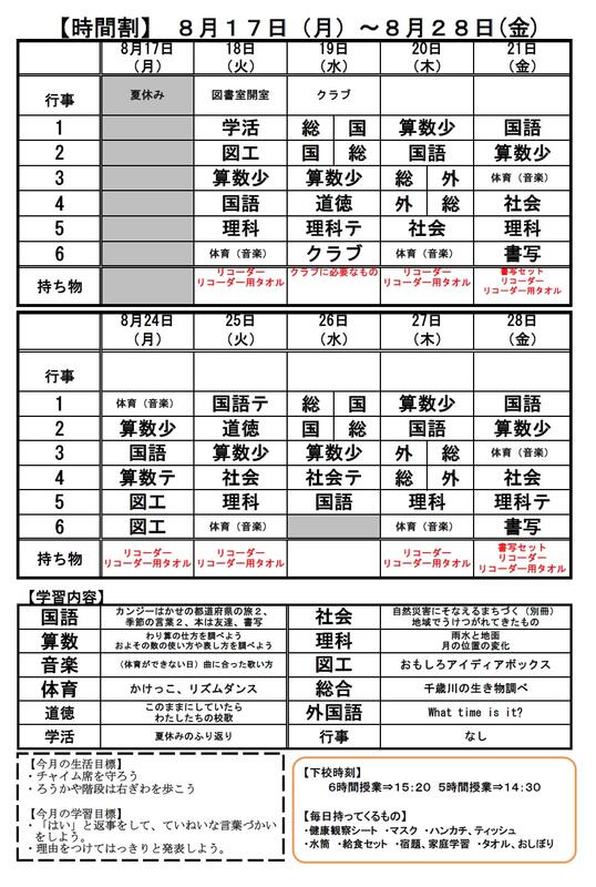 ４年生 千歳市立日の出小学校