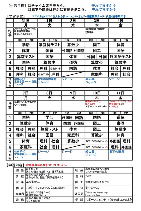 ５年生 千歳市立日の出小学校