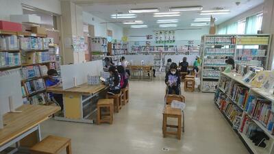 図書室のようす（すいているとき）