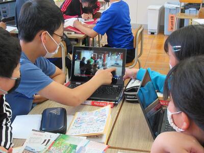 修学旅行の話し合い