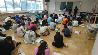 宿泊学習に向けて