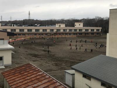 休み時間は、外で元気に！