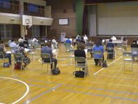 説明会も密にならないように…